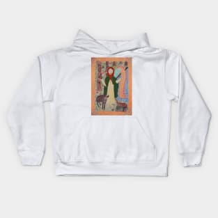 Saint Kevin of Glendalough Kids Hoodie